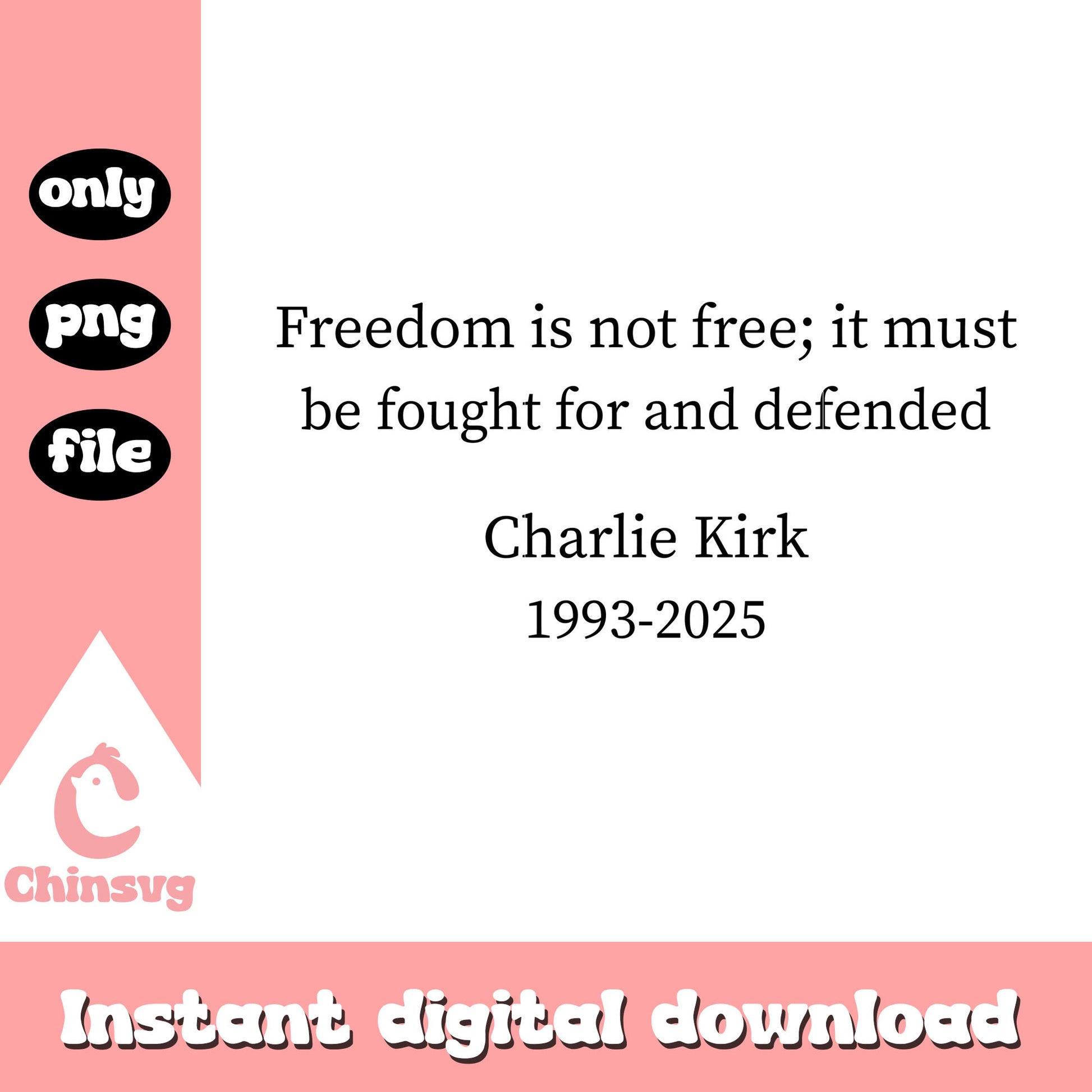 Charlie quotes basic font design png, quotes of life png