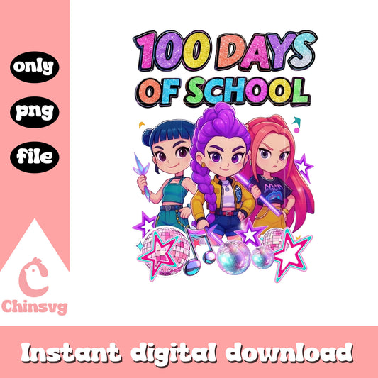 Chibi huntrix 100 golden day png