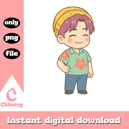 Chibi baby saja fanart design png, kpop demon png, saja boys png