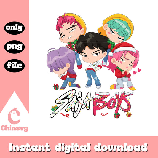 Chibi saja boys band kpop hunters design png, saja boys png