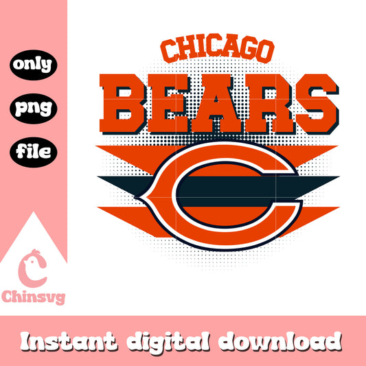Chicago Bears logo png, Chicago Bears games png