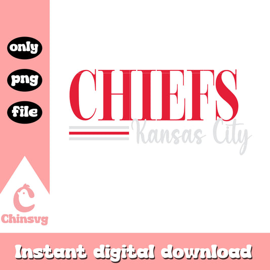 Chiefs kansas city font logo design svg, kansas city chiefs nfl svg