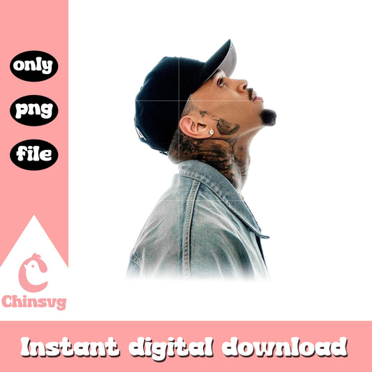 Chris brown portrait png, chris brown png, chris brown 111 png