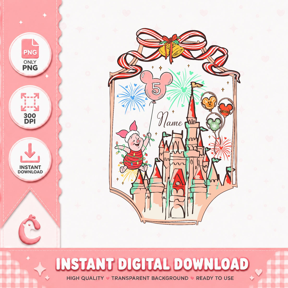 Christmas Piglet 2