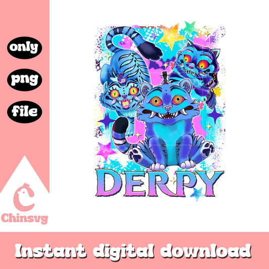 Christmas holiday derpy tiger kpop png, derpy tiger png