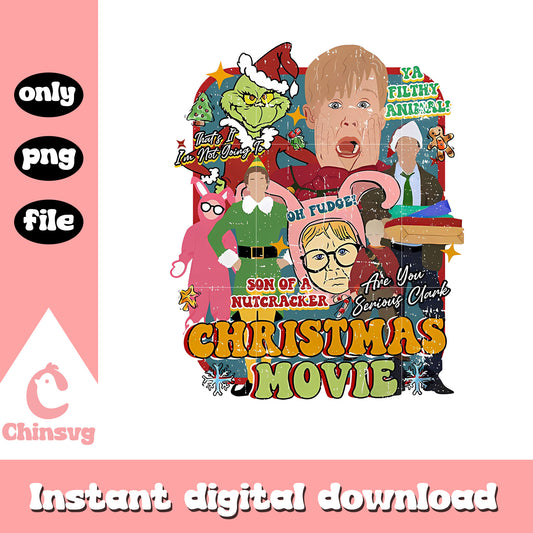 Christmas movie grinchmas characters png, grinch christmas png