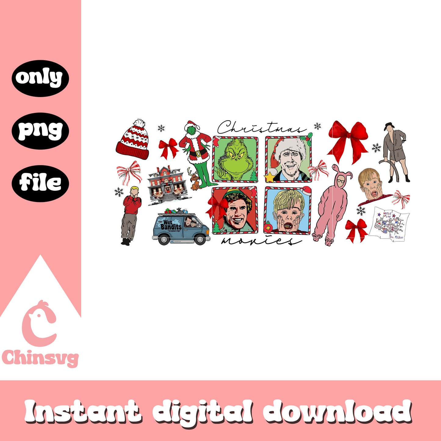 Christmas movies grinch clipart png, grinches chrirstmas png