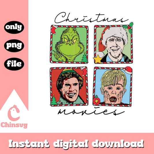 Christmas movies home alone grinch elf png, green grinch png