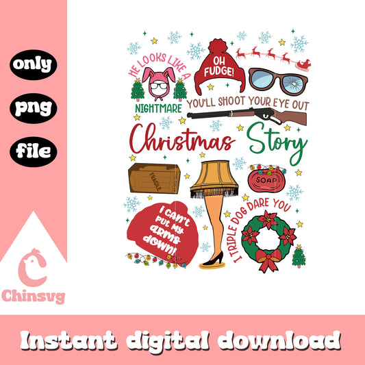 Christmas story movie ralphie png, ralphie christmas​ ​​png
