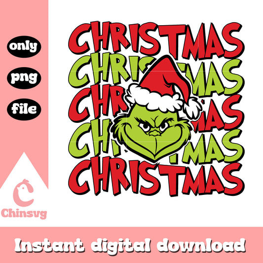 Christmas the grinch face design png, grinch cartoon png