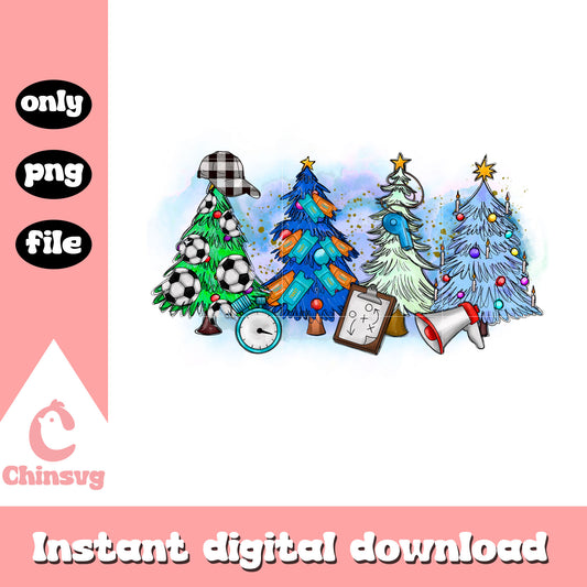 Christmas tree soccer drawing png, christmas drawing png