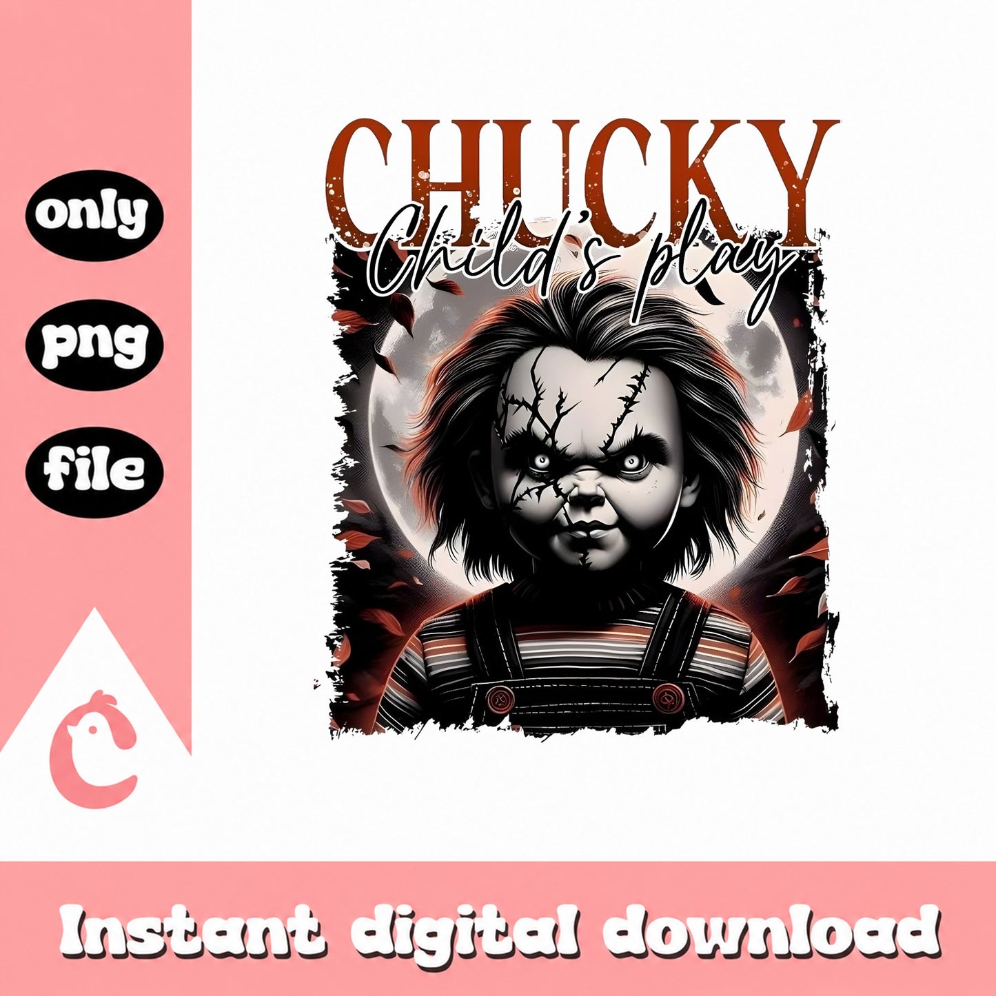 Chucky Childs Play PNG, Horror Movie PNG, Halloween PNG
