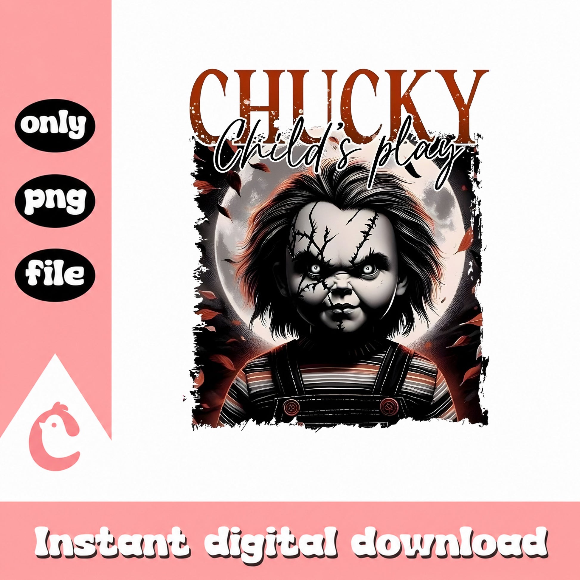 Chucky Childs Play PNG, Horror Movie PNG, Halloween PNG
