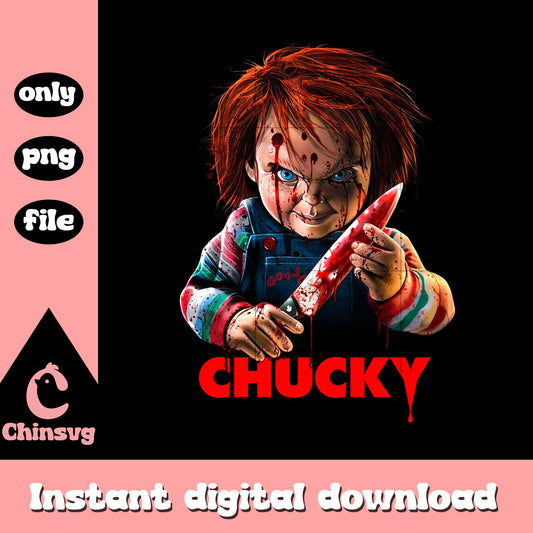 Chucky horror character png, horror character png, scary movie png