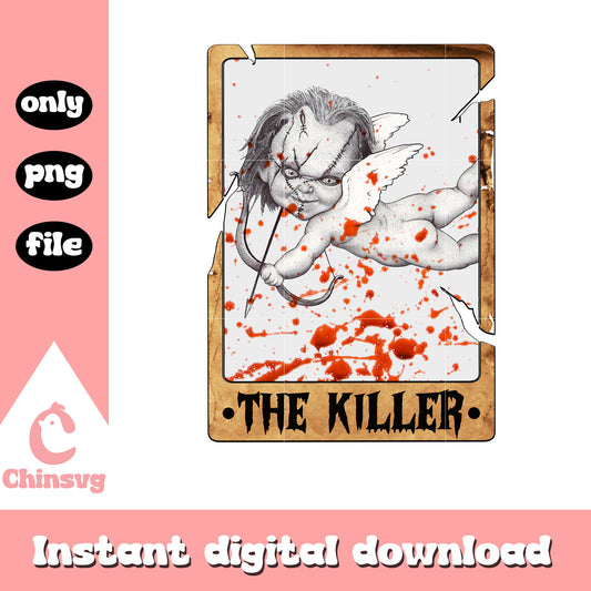 Chucky horror killer tarot card png, a time to kill cast png