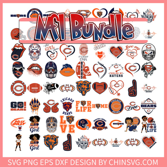 Cincinnati Bengals  logo team bundle svg, nfl mock draft svg