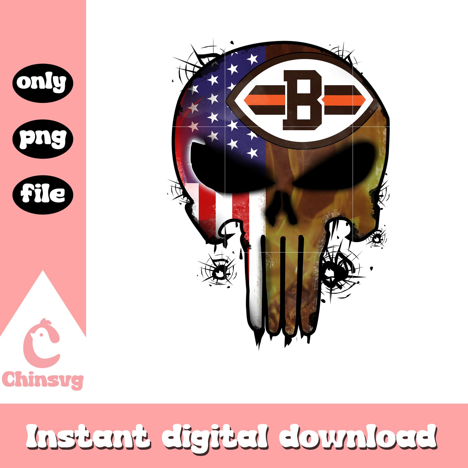 Cincinnati bengals skull nfl png, cincinnati bengals nfl png 