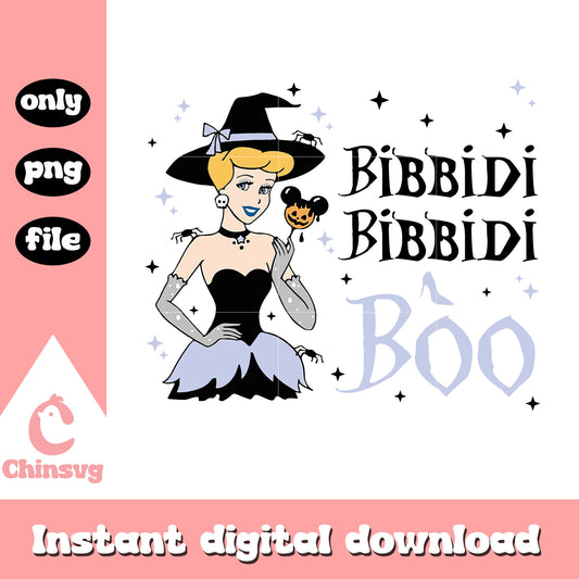 Cinderella bibbidi bibbidi boo design png, disney cinderella png