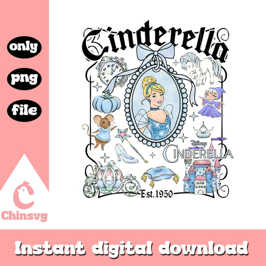 Cinderella disney movies characters png, disney princess png