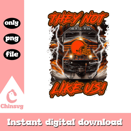Cleveland Browns they not like us png, nfl games png