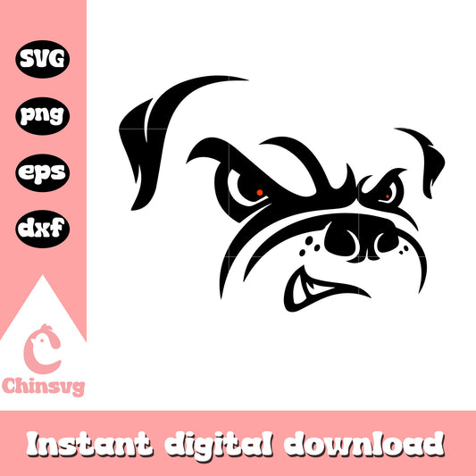 Cleveland browns nfl dog face svg, nfl team cleveland browns svg