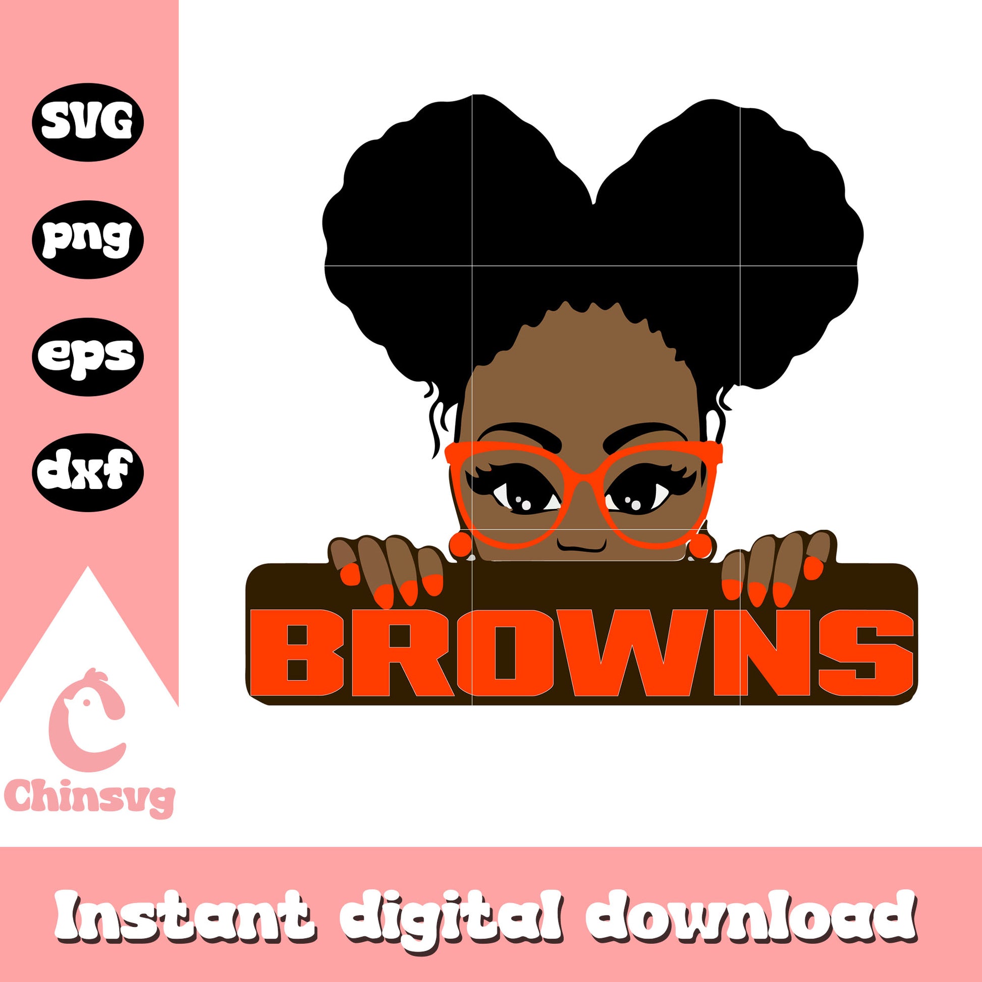 Cleveland browns nfl fan girl svg, nfl cleveland browns svg