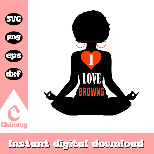 Cleveland browns nfl i love browns svg, cleveland browns nfl svg