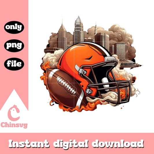 Cleveland browns orange city png, cleveland browns team​ png