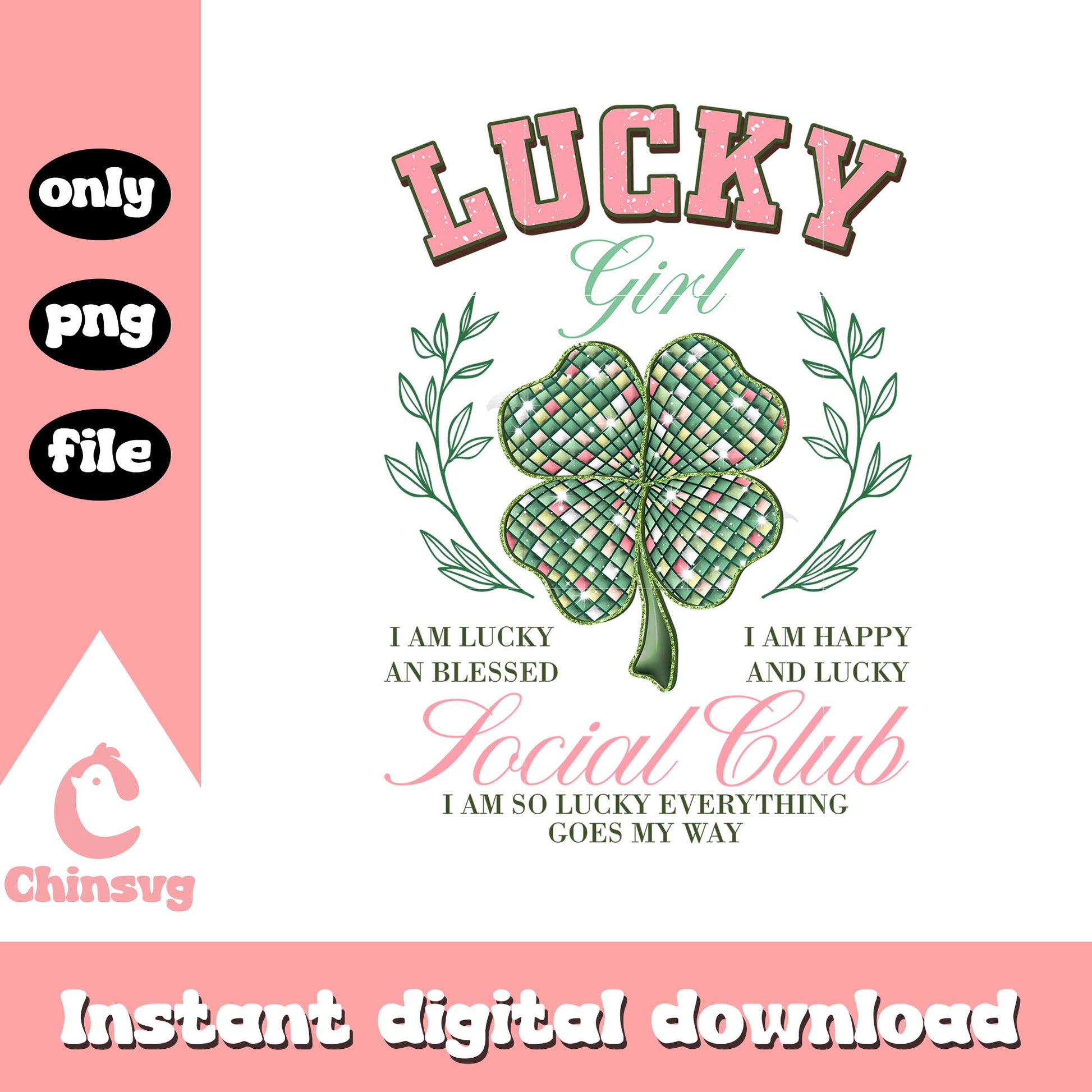 Clover club st patrick’s png, st patricks day images​ png
