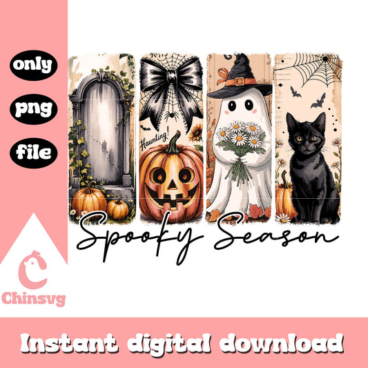 Collage picture drawing spooy season design png, halloween designs png