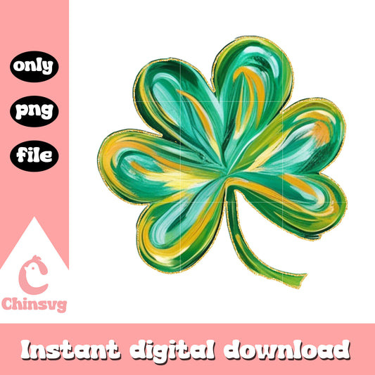 Color clover st patrick’s png, st patrick's day clover​ png