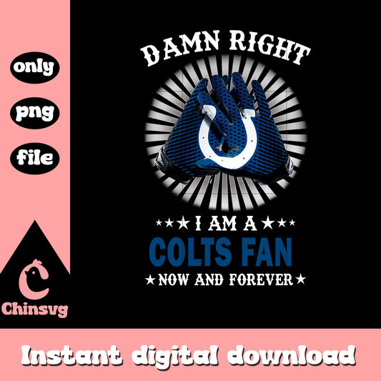 Colts hand damn right png, indianapolis colts images​ png