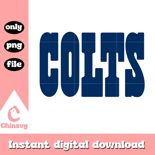 Colts nfl logo font svg, indianapolis colts football team svg