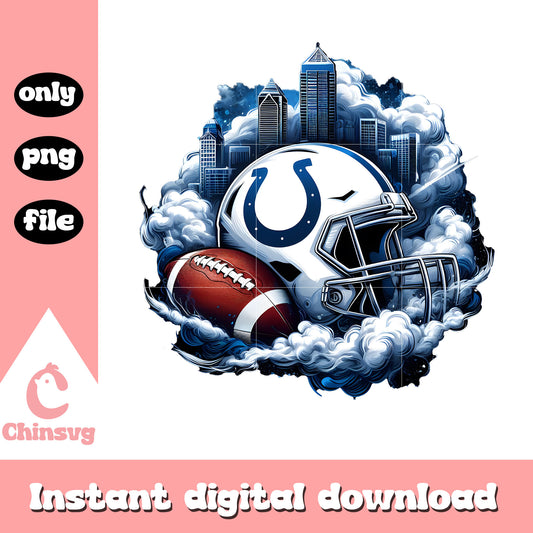 Colts speed authentic logo png, nfl indianapolis colts​ png