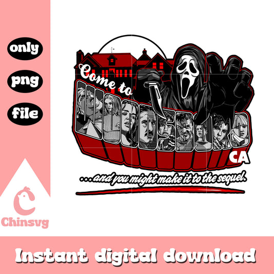 Come to woodsboro ghostface png, ghostface character png 