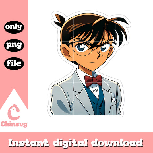 Conan clipping png, conan anime png, anime character png