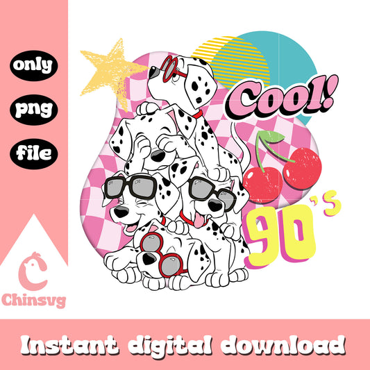 Cool 90s 101 dalmatians design png, 101 dalmatians cartoon png