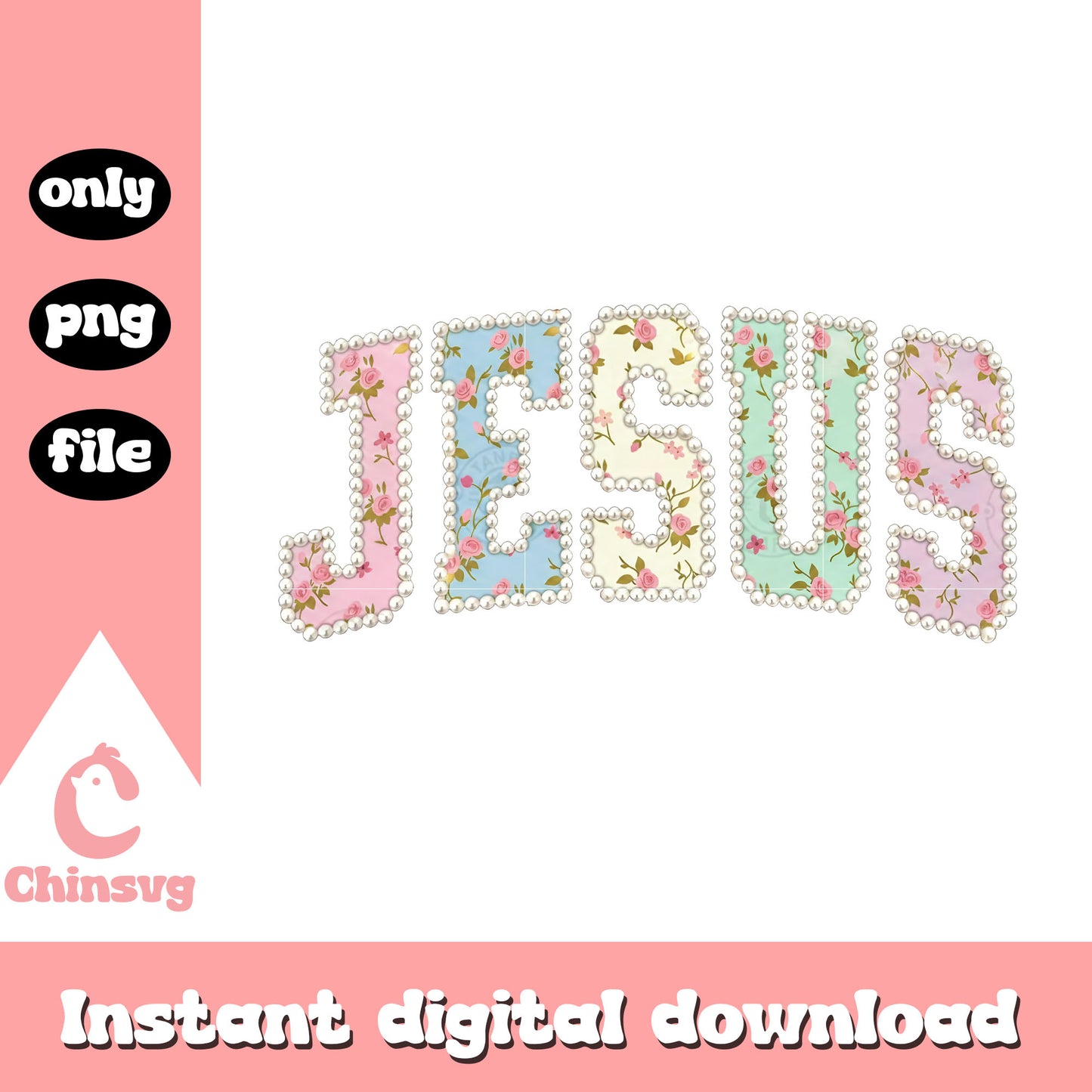 Coquette jesus logo png, he is risen png, jesus easter png
