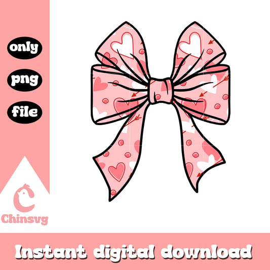 Coquette ribbon valentine png, coquette ribbon png, valentine png