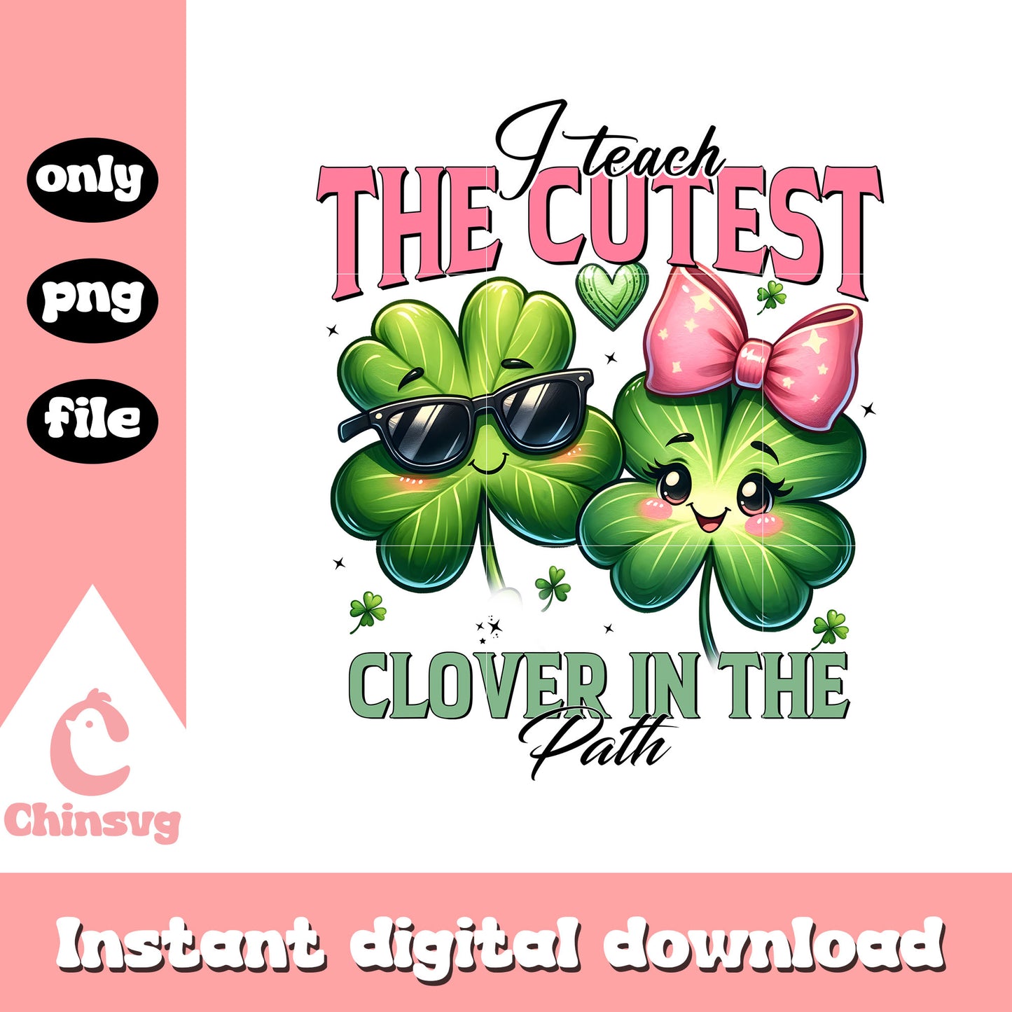 Couple cutie st patrick’s png, st patrick day decor​​​​ png