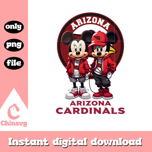 Couple disney cardinals logo png, arizona cardinals team​​​ png