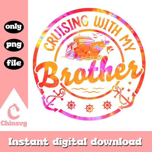 Crruising with my brother png, brother png, cruise squad png