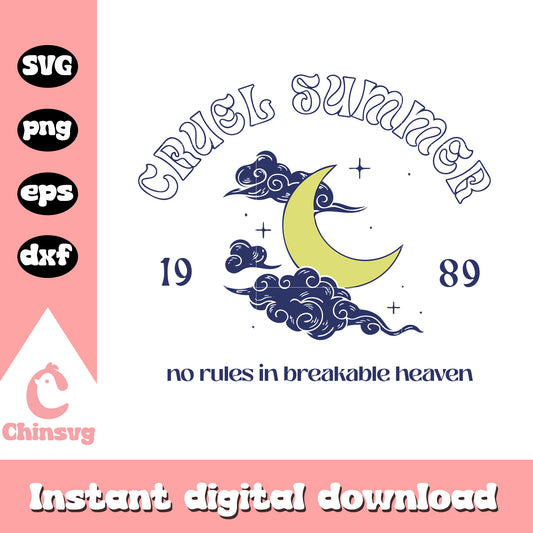 Cruel summer 1989 svg, Taylor Swift albums svg, Taylor Swift svg