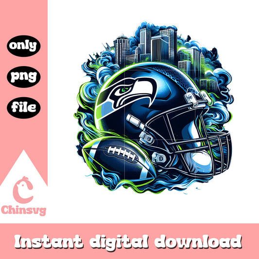 Custom logo seahawks city png, nfl seattle seahawks png