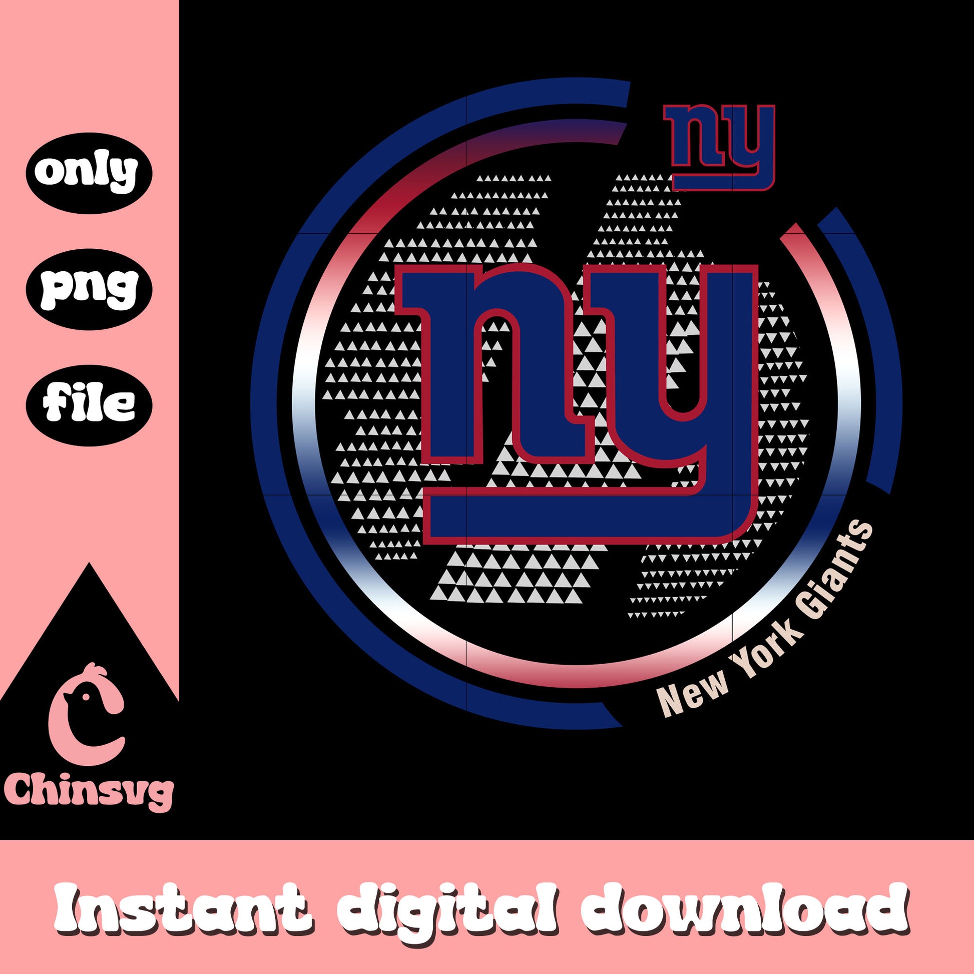 Custom new york giants png, giants football nfl​​​​ png