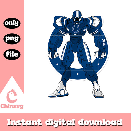 Custom robot indianapolis colts png, nfl indianapolis colts​ png