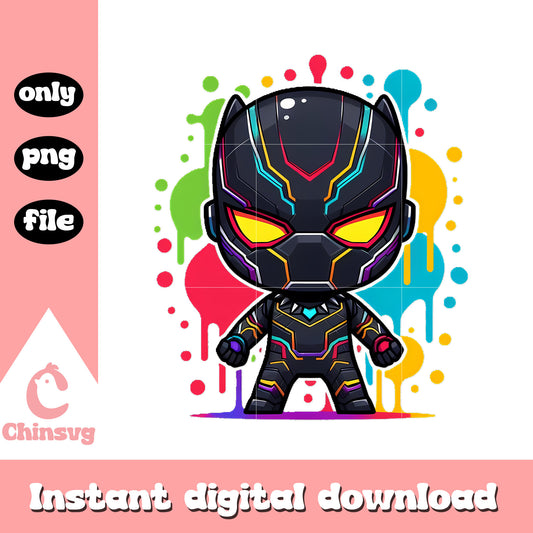 Cute black panther avengers character png, the avengers the png