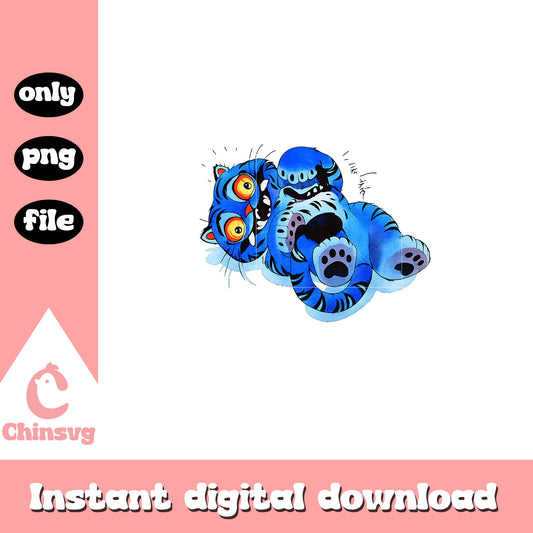 Cute demon derpy tiger design png, demon derpy png, huntrix png