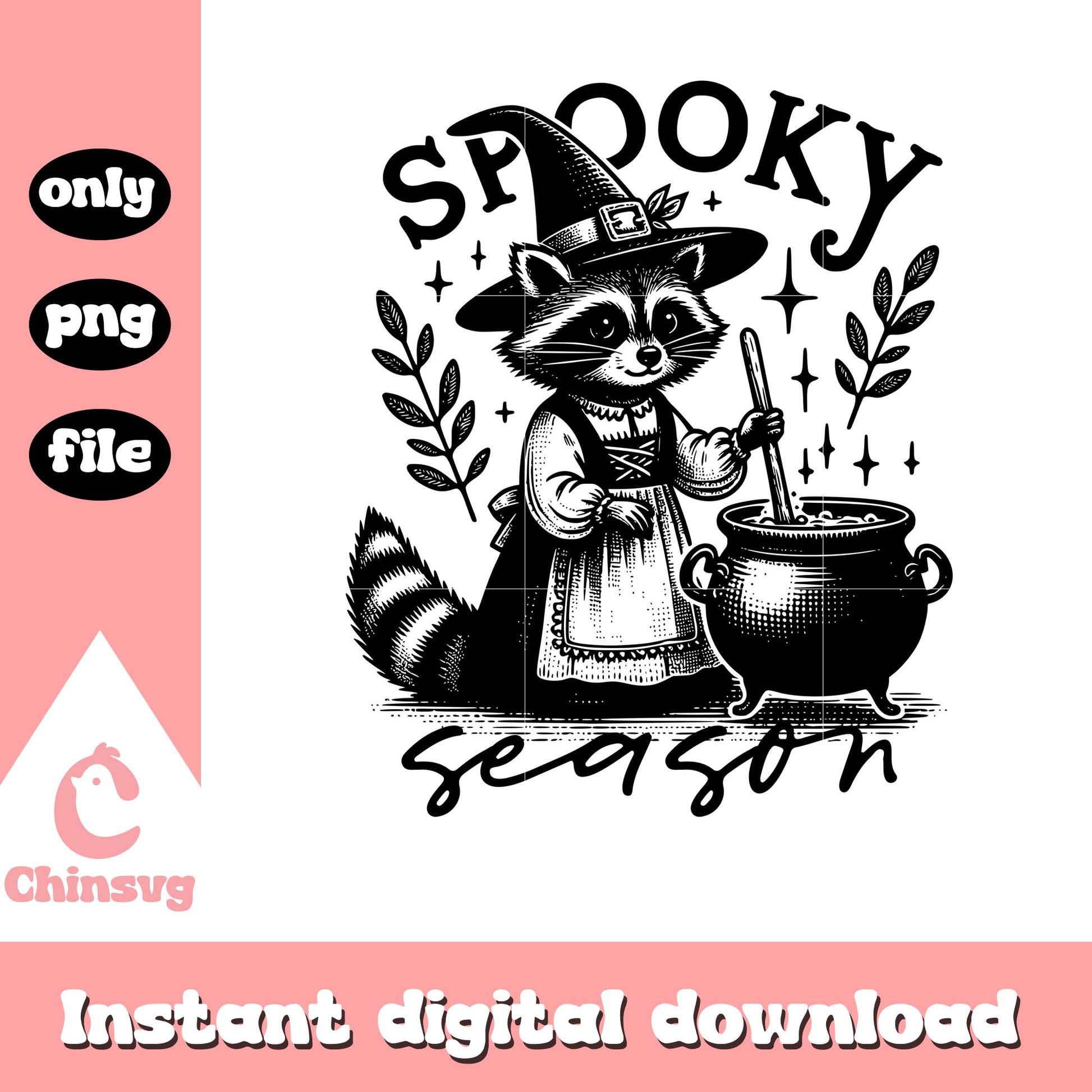 Cute feral spokky season halloween costume png, halloween png