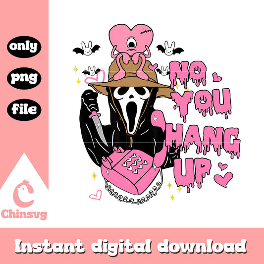Cute ghostface you hang up halloween vibes png, ghostface clipart png